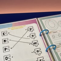 ملزمة الحروف الإنجليزية كاملة