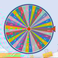 بوربوينت عجلة الأسماء والمجموعات