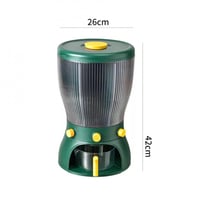 حافظة الرز المطورة مقسمة من الداخل بعدة ألوان