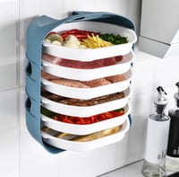 درج أطباق متعدد المستويات بعدة ألوان