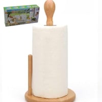 حامل مناديل خشبي