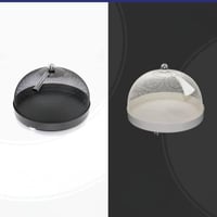 صحن تقديم بغطاء