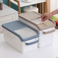 حافظة الحبوب بعجلات خلفيه