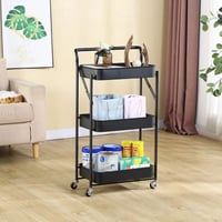 رف تنظيمي قابل للسفط بعدة ألوان