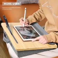 طاولة لابتوب متعددة الإستخدامات و سهلة التنقل (الم...