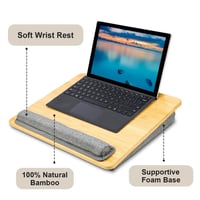 طاولة لابتوب متعددة الإستخدامات و سهلة التنقل (الم...