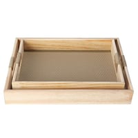 طقم طوفريات تقديم خشبيه