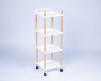 عربة تقديم بعدة ادوار و الوان متعددة