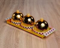 طوفرية و طقم علب تقديم 3 حبات