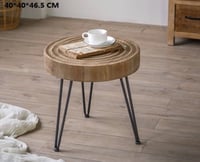 طاولة خدمه خشبيه 50*40سم