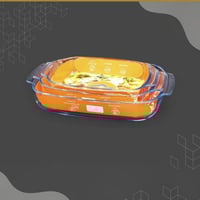 طقم صواني فرن مستطيل 3حبات