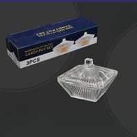 طقم تمريات زجاج 3 حبات