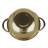 صحن تقديم ذهبي مشخل بعدة مقاسات