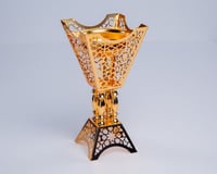 مبخرة ذهبيه بعدة مقاسات