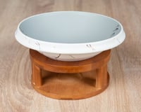 صحن بورسلان ستاند خشبي