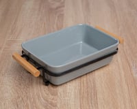 صحن تقديم بعدة الوان