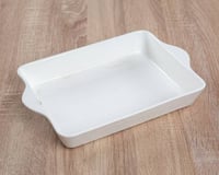 صينية فرن مستطيلة (بورسلان)