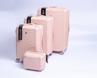 طقم حقائب سفر 4 حبات متوفرة بلونين