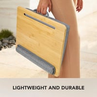 طاولة لابتوب متعددة الإستخدامات و سهلة التنقل (الم...