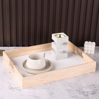 طقم طوفريات تقديم خشبيه