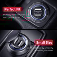 يوجرين | شاحن جوال آمن للسيارة مدخلين UGREEN | Min...