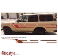 خط لاندكروزر 1985-1986