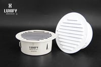 غطاء مروحة شفط 4 بوصة لؤلؤي بشبك