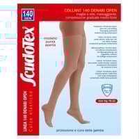 جوارب دوالي ايطالي كولون مفتوح ضغط 19-22 لون أسود