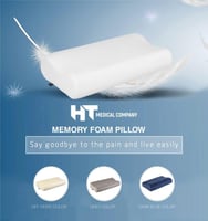 مخدة طبية كلاسيك ميموري فوم ‏‏HT 101 مقاس كبير