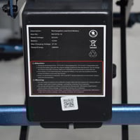 كرسي كهربائي عريض جدا مقاس 22 انش