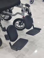 كرسي كهربائي ضهر طويل مع رافع أرجل مقاس 22 انش