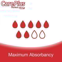 حفائض كبار سانيتا كير بلس مقاس L عبوة 25 Care Plus...
