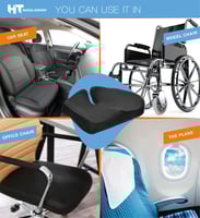 مقعد ناسور مطور ميموري فوم HT 209