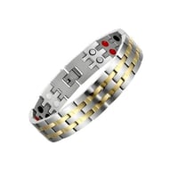 سوار الطاقة المغناطيسي لمقاومة الشحنات فضي في ذهبي...