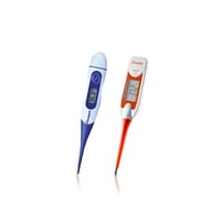 ترمومتر حرارة الكتروني جرانزيا ازرق وبرتقالي عرض خ...