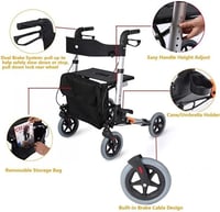 مشاية دوارة أسطوانية قابلة للطي Dorra JL9181LH