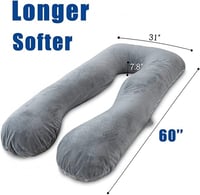 مخدة حوامل داعمة لكامل الجسم ماى ريست ( ارجوانى &...