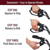 مشاية دوارة مع مقعد عريض Dorra JL966LH