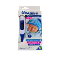 ترمومتر حرارة الكتروني جرانزيا ازرق وبرتقالي عرض خ...