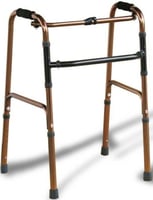 مشاية نحاسي لكبار السن للمساعدة على الحركة، مقبض م...