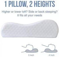 وسادة منحنية الشكل ملمس بارد ميموري فوم ماي ريست س...