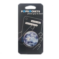 مسكة جوال بوب سوكيتس رخامية أزرق