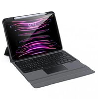 غطاء حماية مع لوحة مفاتيح لجهاز أيباد أبل المتطور