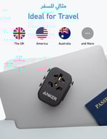 انكر باور اكستند 3‎ Ports (1‎ USB‎-‎C‎/‎2‎X USB-A)...