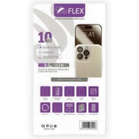 بكج الحماية المتكاملة 10 في 1 من Flex لأجهزة ايفون