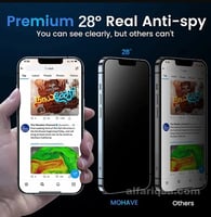 حماية شاشة أيفون ماجيك الفاخرة للتركيب السهل من اي...