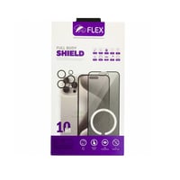 بكج الحماية المتكاملة 10 في 1 من Flex لأجهزة ايفون