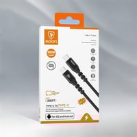 سلك شاحن تايب سي تايب سي قماش ضد القطع