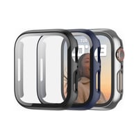 حماية ساعة أبل الترا الشفافة الكاملة مع حماية الشا...