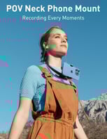 حامل موبايل للرقبة للسرير: طوق رقبة مرن